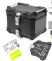 Preview: Topcase Adventure Alu 35 Liter mit Innentasche + Verzurr-Reeling – 1 Helm