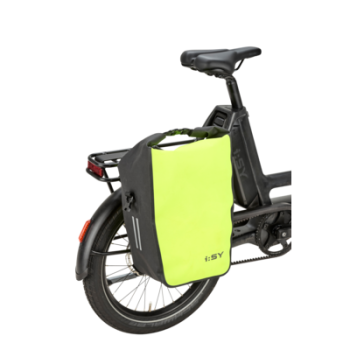 i:SY Wasserdichte Gepäckträgertasche Neon