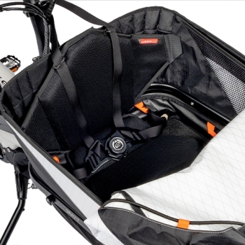 Hase Bikes Kindersitz für Gravit Textilbox