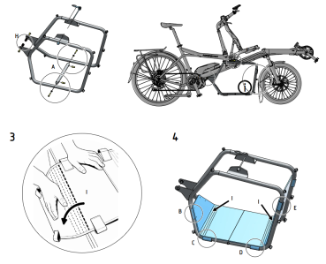 Hase Bikes Cargo Rack für Pino
