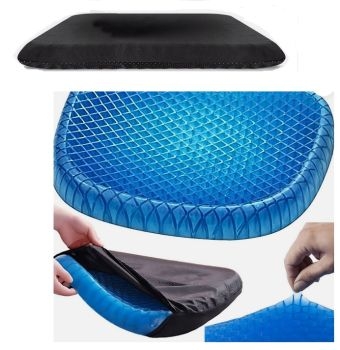 Ergonomisches Gelkissen für Sesseldreiräder 38 x 32 x 3,5cm