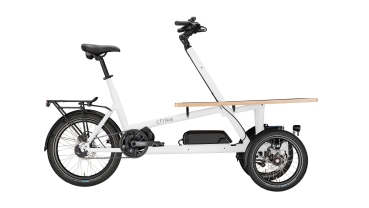 Chike Elektrorad E-Cargo kristallweiß