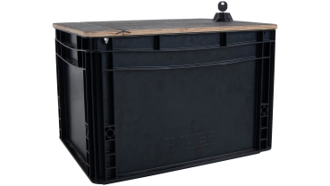 Chike Eurobox rechts mit Schloss und Adapter
