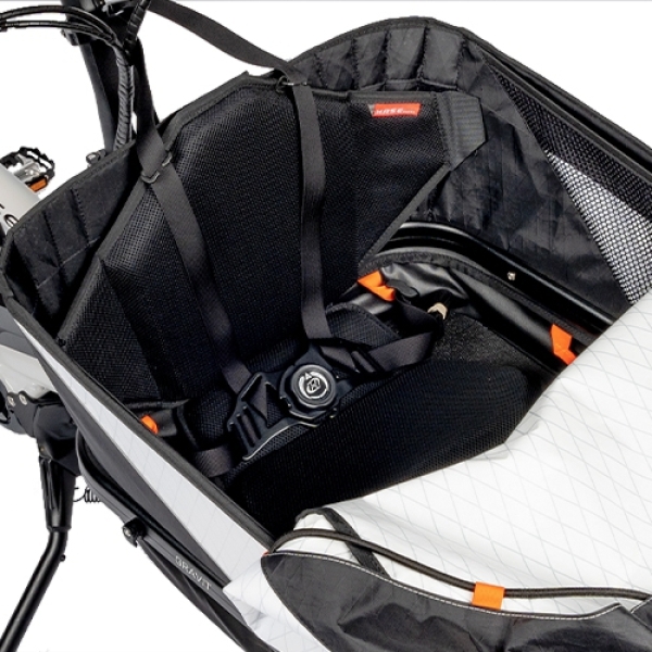 Hase Bikes Kindersitz für Gravit Textilbox