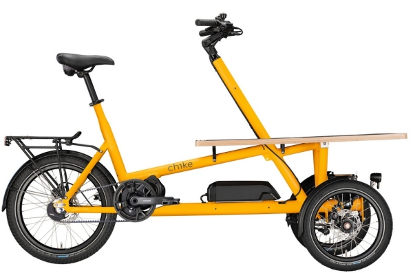 Chike Elektrorad E-Cargo Mod.22 melonengelb Riemenantrieb