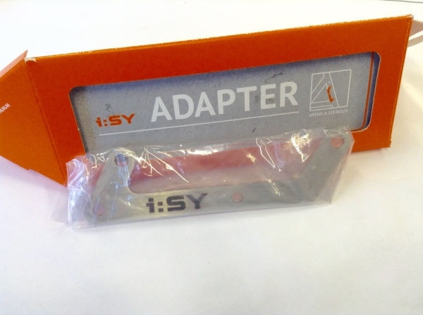 I:SY Front-Adapter SILBER