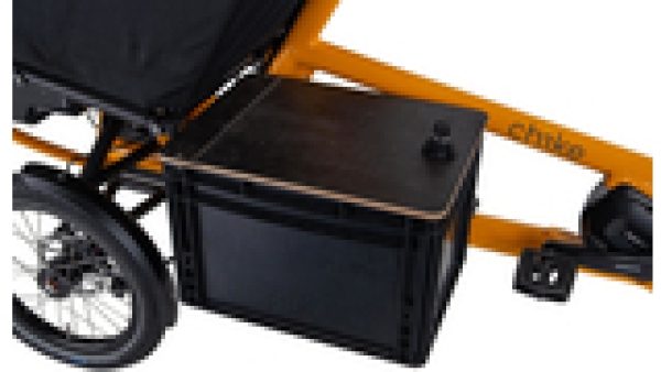 Chike Eurobox rechts mit Schloss und Adapter
