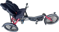 Hasebikes Trigo E mit Vario Sitz Comfort